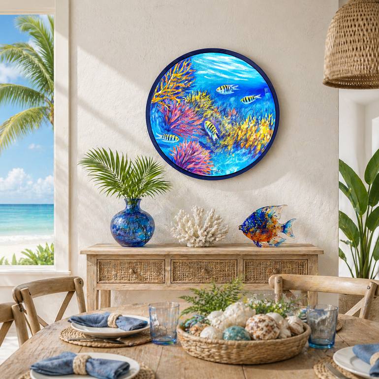 Original Impressionism Animal Painting by Irina Redine