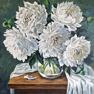 Original Impressionism Floral Paintings by Irina Redine