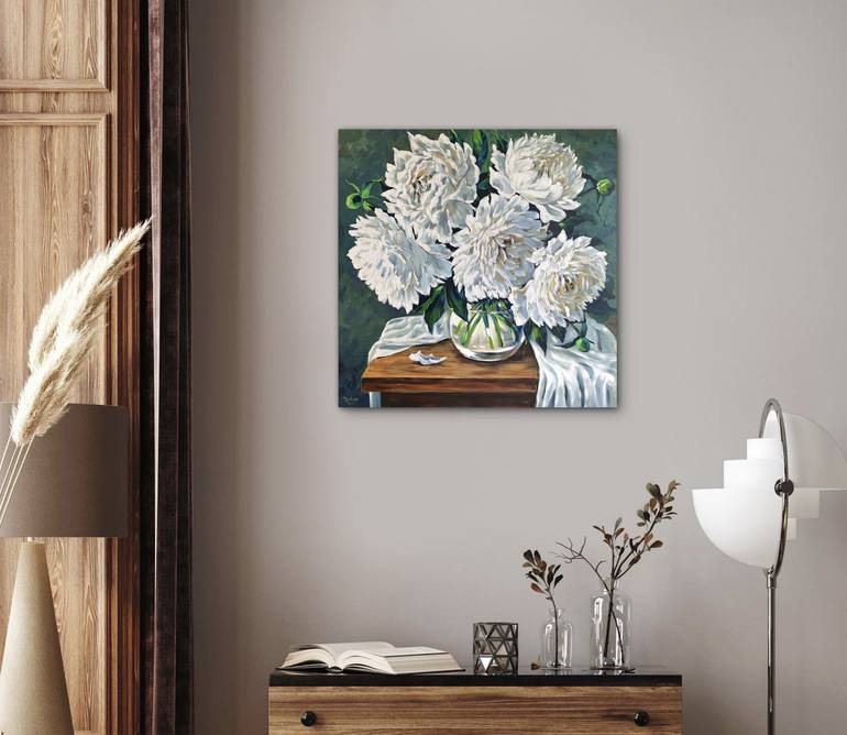 Original Floral Painting by Irina Redine