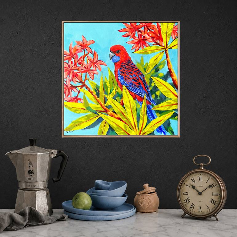 Original Impressionism Animal Painting by Irina Redine