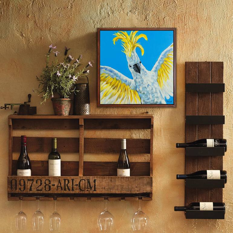 Original Conceptual Animal Painting by Irina Redine