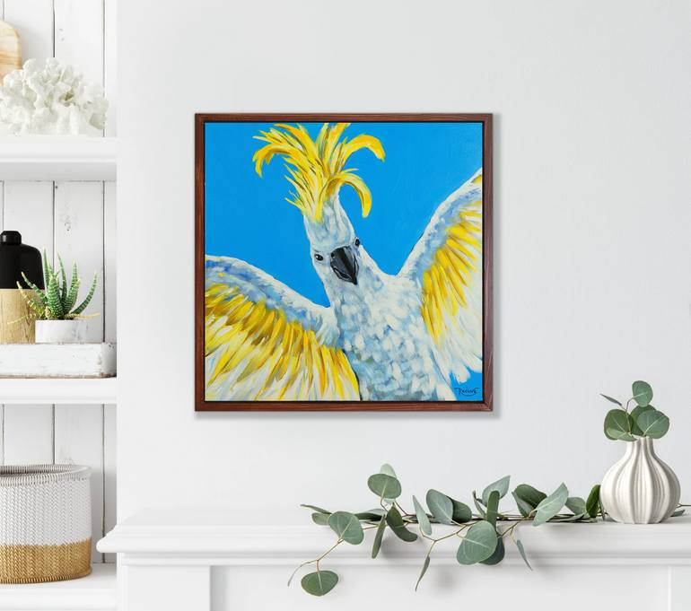 Original Conceptual Animal Painting by Irina Redine