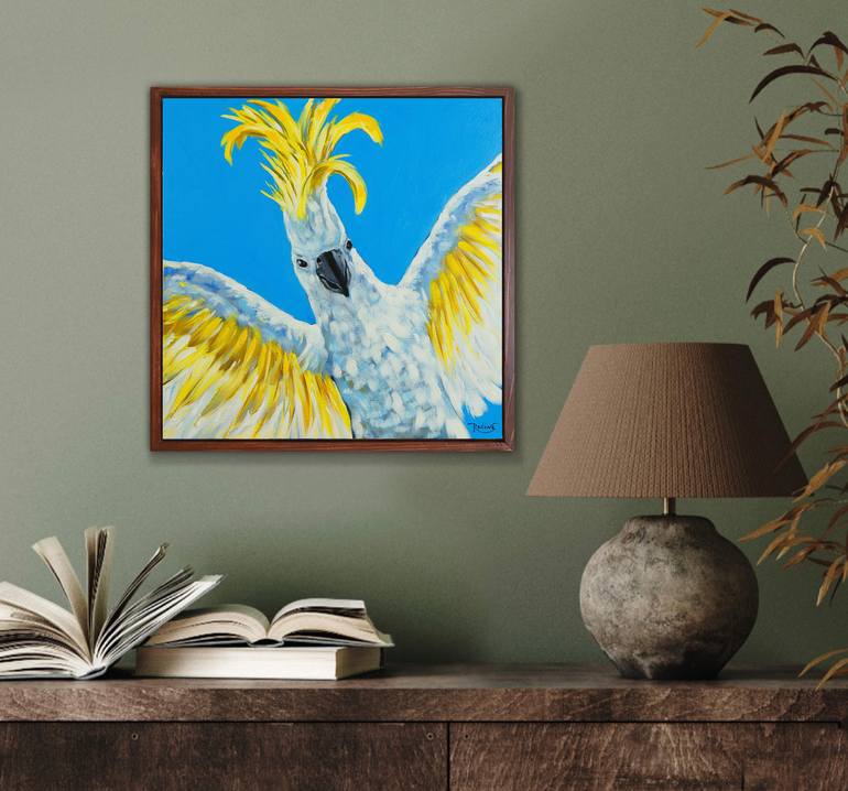 Original Conceptual Animal Painting by Irina Redine