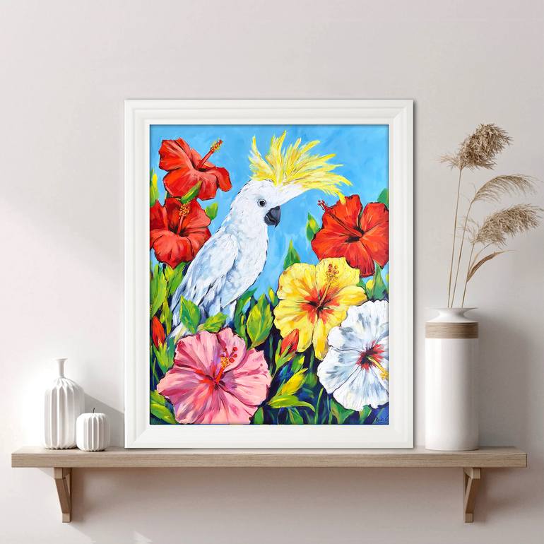 Original Impressionism Animal Painting by Irina Redine