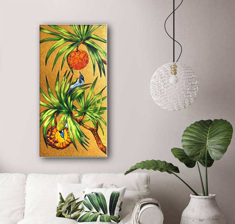 Original Fine Art Nature Painting by Irina Redine