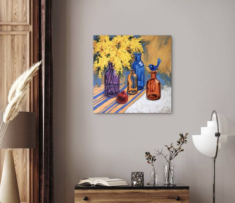 Original Impressionism Still Life Painting by Irina Redine