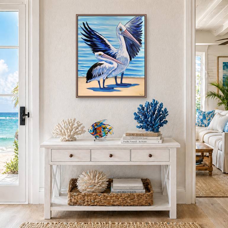 Original Impressionism Animal Painting by Irina Redine
