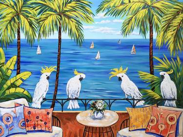 Original Impressionism Seascape Paintings by Irina Redine