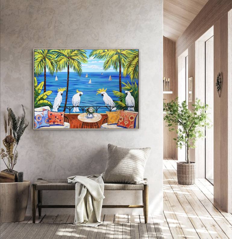 Original Impressionism Seascape Painting by Irina Redine