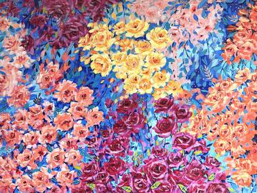 Original Fine Art Floral Paintings by Irina Redine
