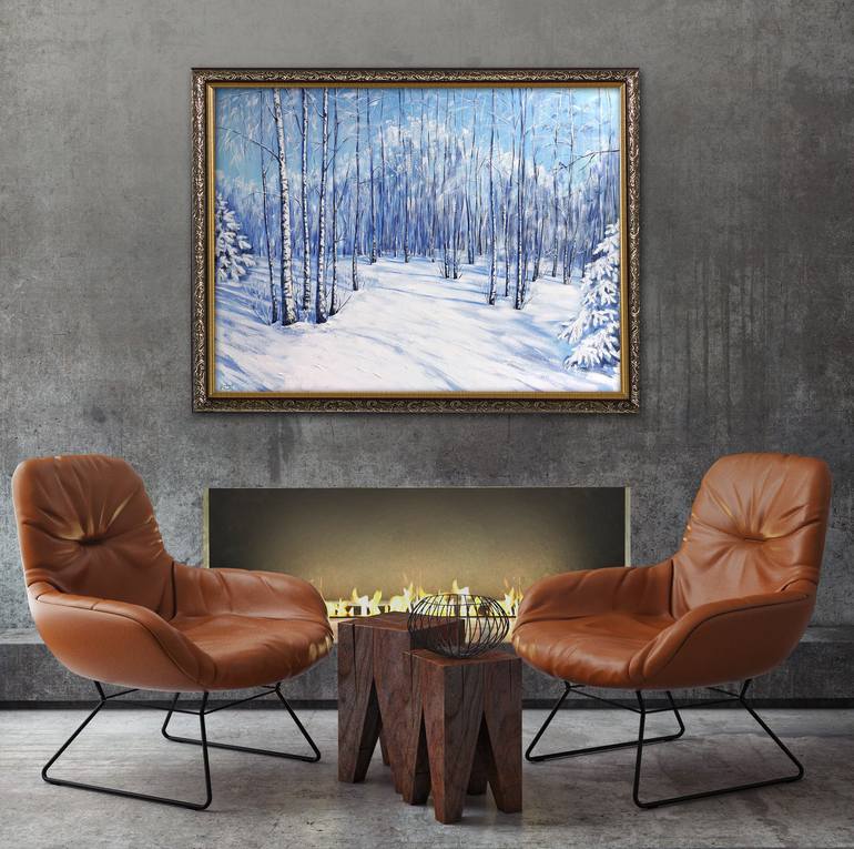 Original Fine Art Landscape Painting by Irina Redine