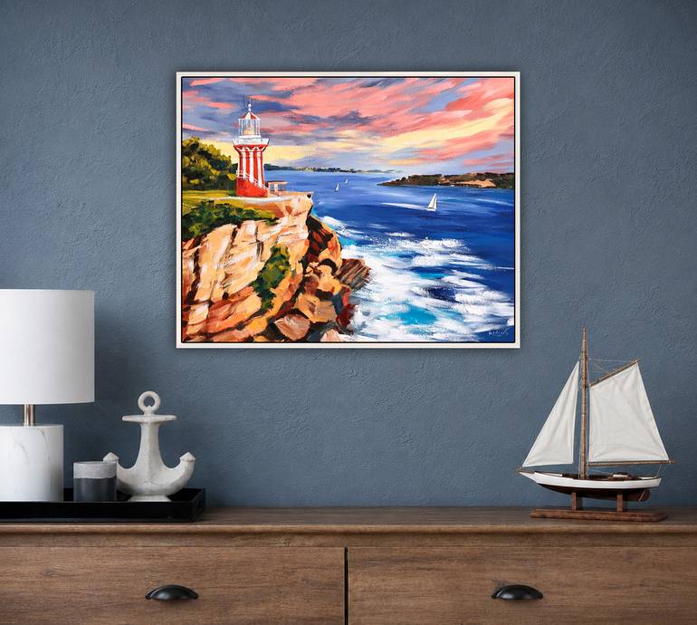 Original Impressionism Beach Painting by Irina Redine