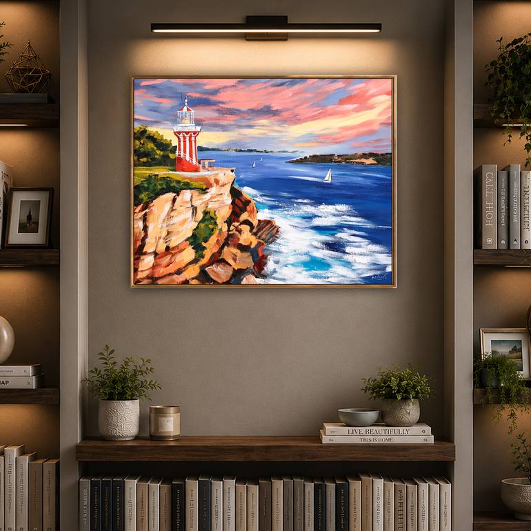 Original Impressionism Beach Painting by Irina Redine