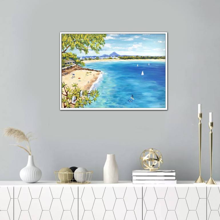 Original Impressionism Beach Painting by Irina Redine