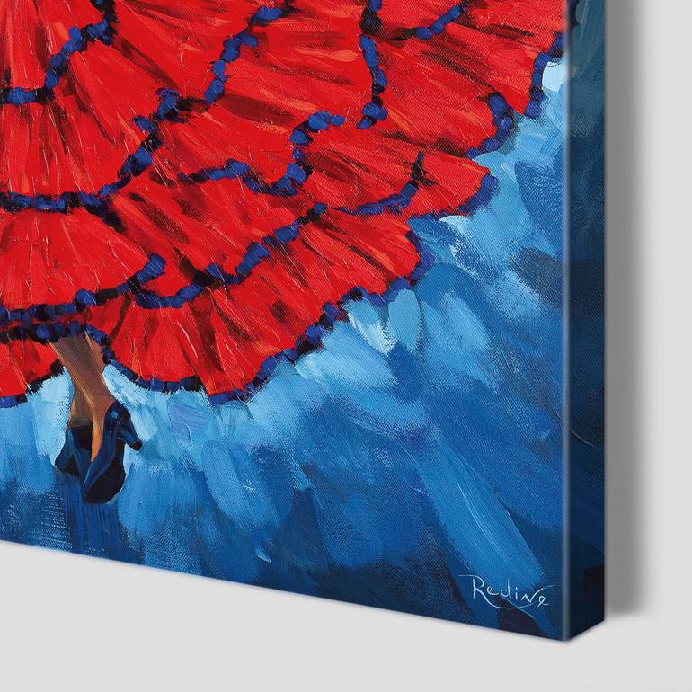 Original Expressionism Women Painting by Irina Redine