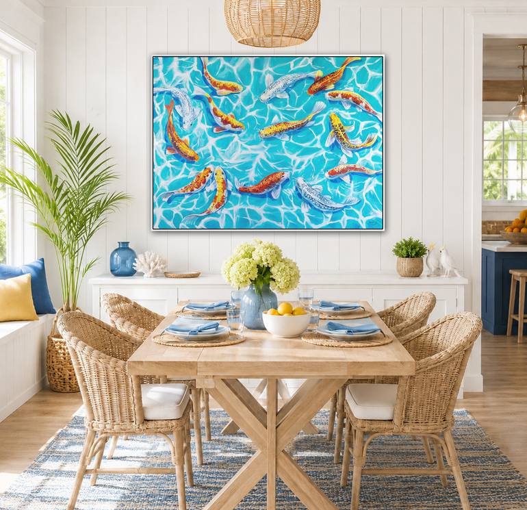 Original Impressionism Nature Painting by Irina Redine