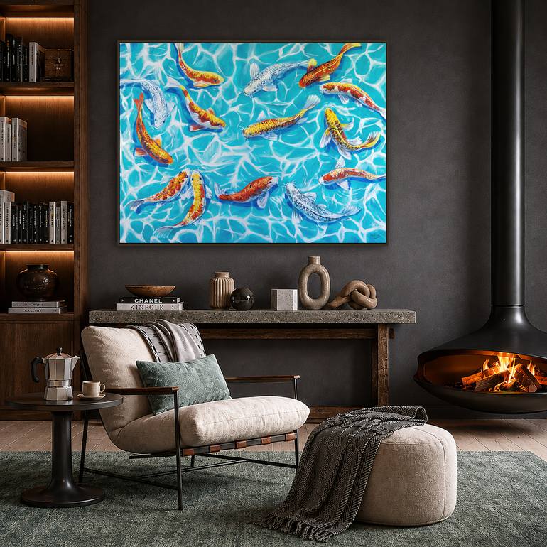 Original Impressionism Nature Painting by Irina Redine