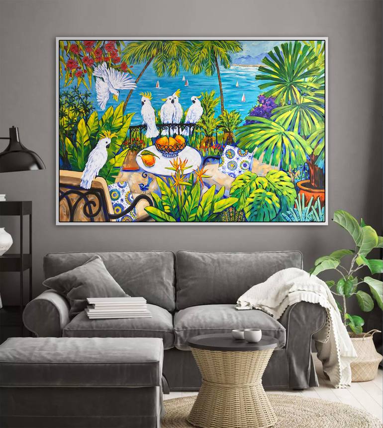 Original Impressionism Landscape Painting by Irina Redine