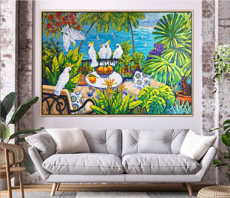 Original Impressionism Landscape Painting by Irina Redine