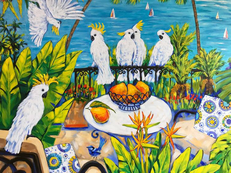 Original Impressionism Landscape Painting by Irina Redine