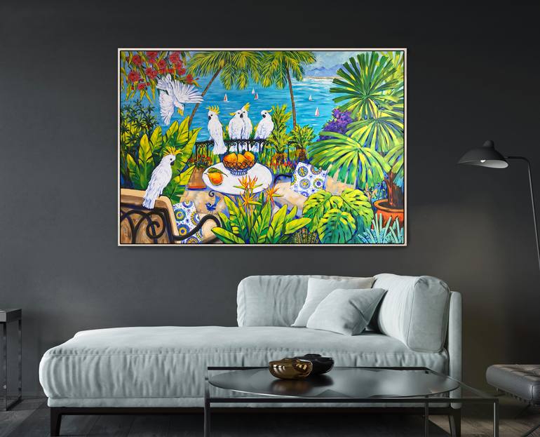 Original Impressionism Landscape Painting by Irina Redine