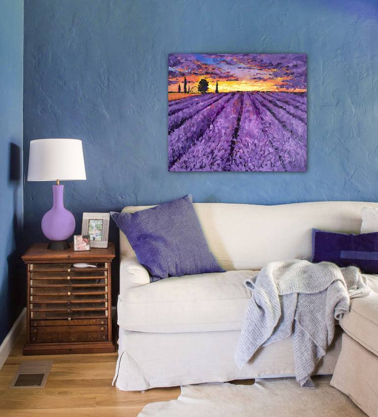 Original Impressionism Floral Painting by Irina Redine