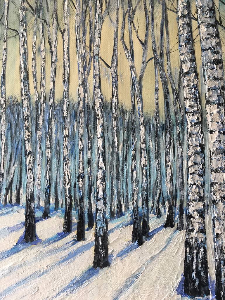 Original Impressionism Landscape Painting by Irina Redine