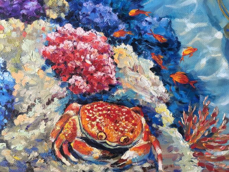 Original Impressionism Nature Painting by Irina Redine