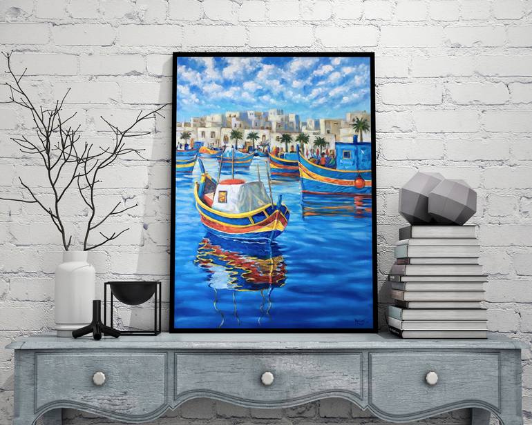 Original Other Seascape Painting by Irina Redine