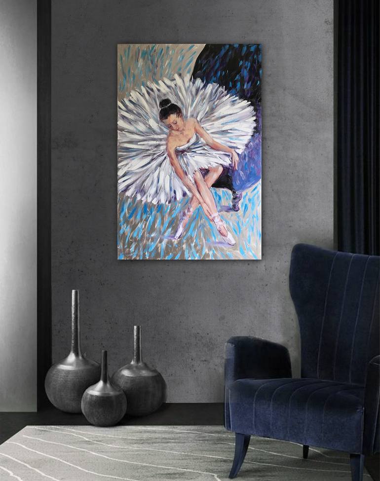 Original Modern Performing Arts Painting by Irina Redine