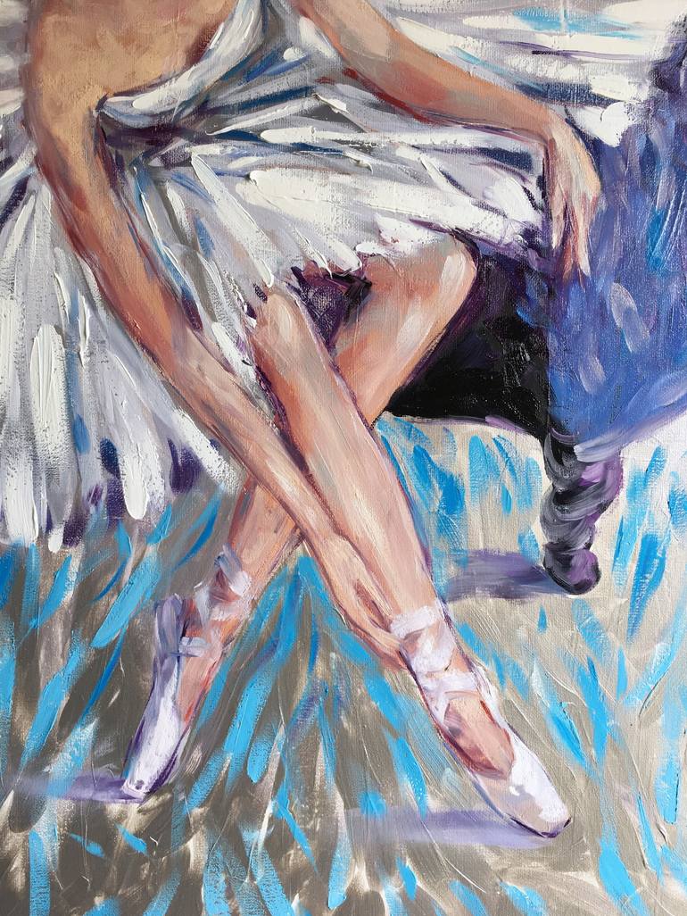 Original Modern Performing Arts Painting by Irina Redine