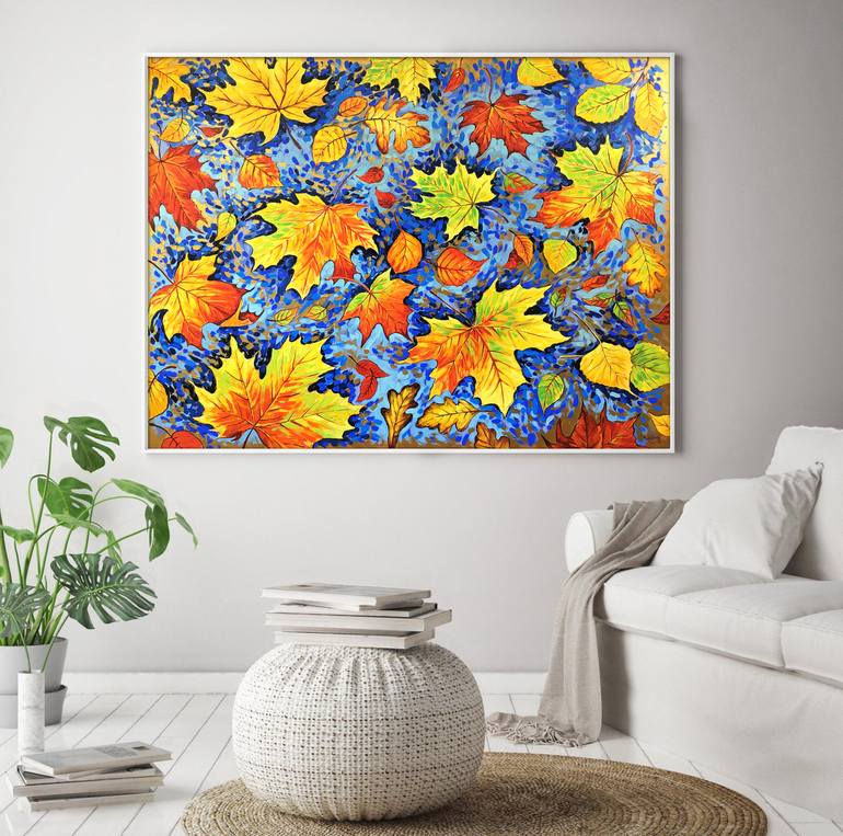 Original Abstract Painting by Irina Redine