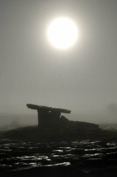 DOLMEN   -   ( Poulnabrone ancient Neolithic portal tomb on The Burren, County Clare, Ireland ) thumb