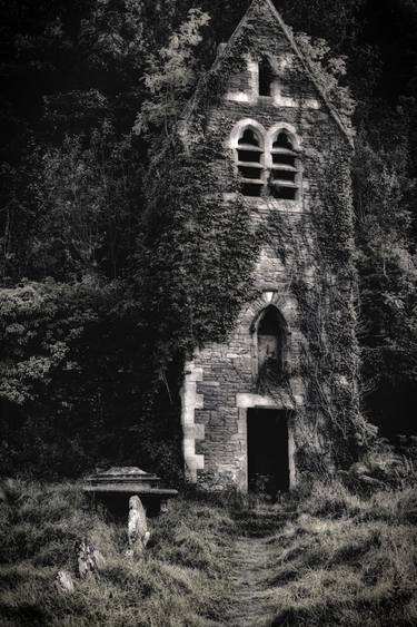 MAN PROPOSES  -  ( the old church above Tintern ) thumb