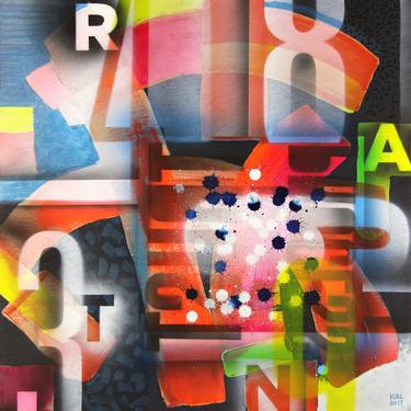 Print of Typography Paintings by Kal Honey