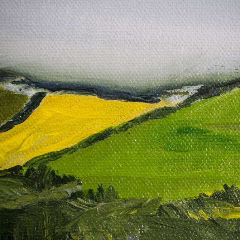 Original Expressionism Landscape Painting by Rob Kitney