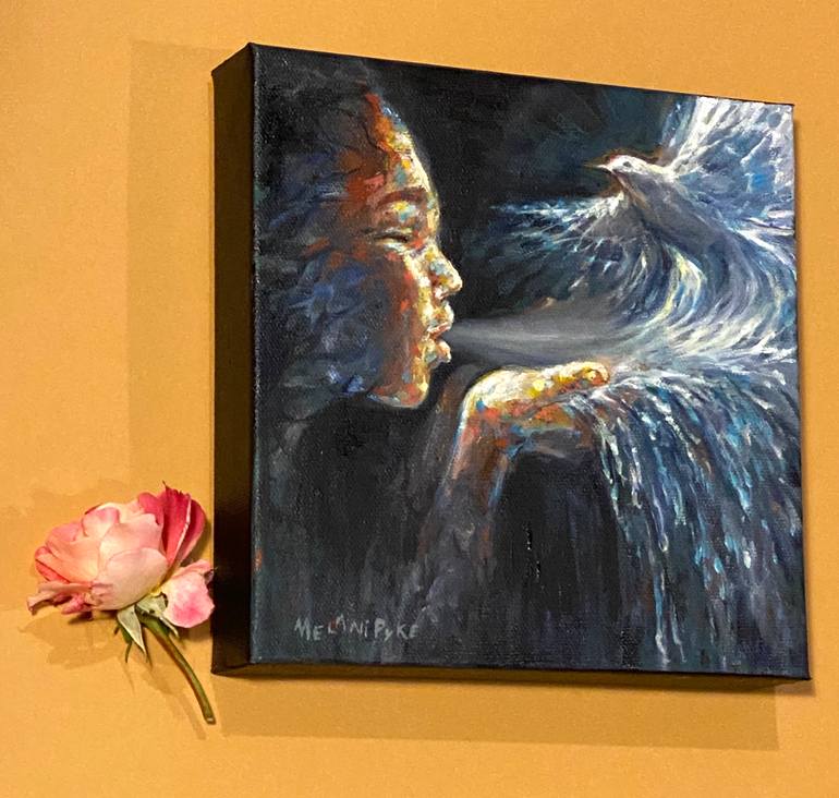 Original Surrealism Water Painting by Melani Pyke