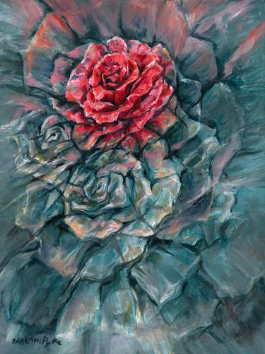 Original Floral Paintings by Melani Pyke