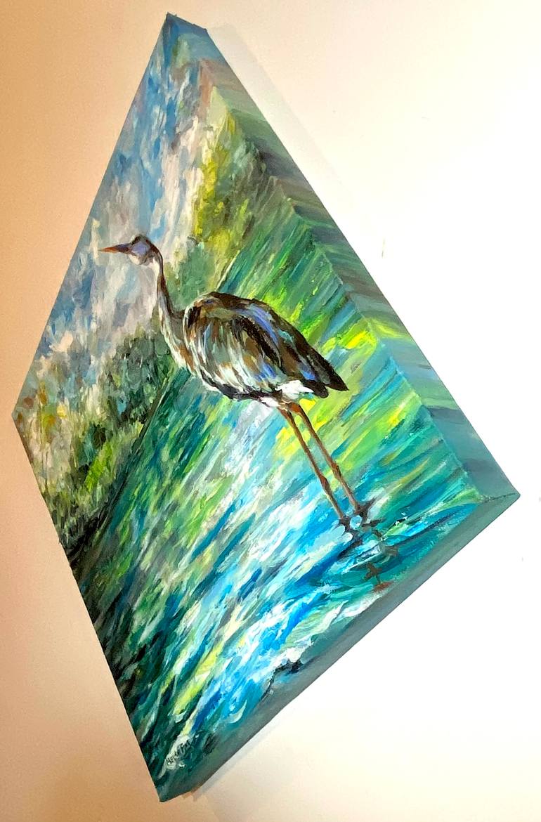 Original Impressionism Animal Painting by Melani Pyke