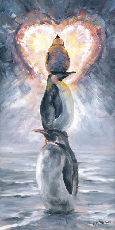 Original Surrealism Animal Painting by Melani Pyke