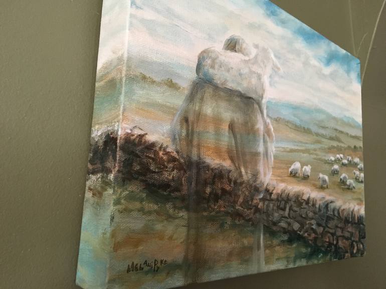 Original Realism Religious Painting by Melani Pyke