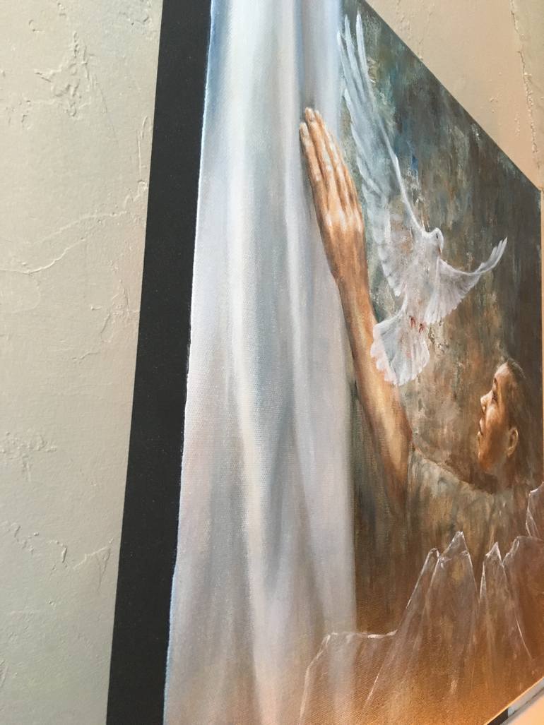 Original Modern Religious Painting by Melani Pyke
