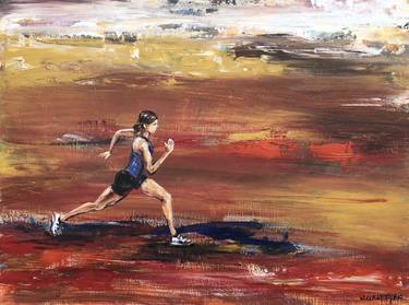 Print of Expressionism Sports Paintings by Melani Pyke