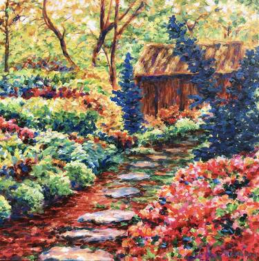 Original Garden Paintings by Melani Pyke