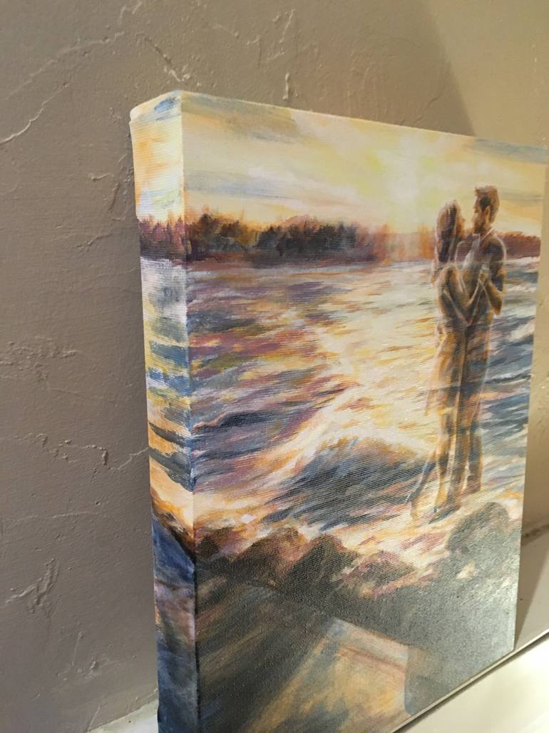 Original Figurative Seascape Painting by Melani Pyke