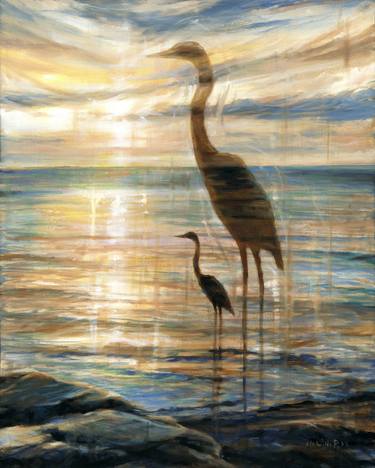 Print of Realism Seascape Paintings by Melani Pyke