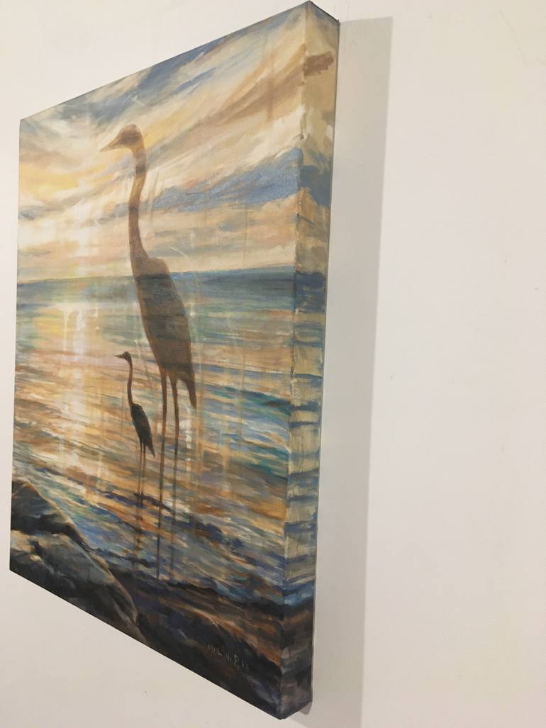 Original Realism Seascape Painting by Melani Pyke