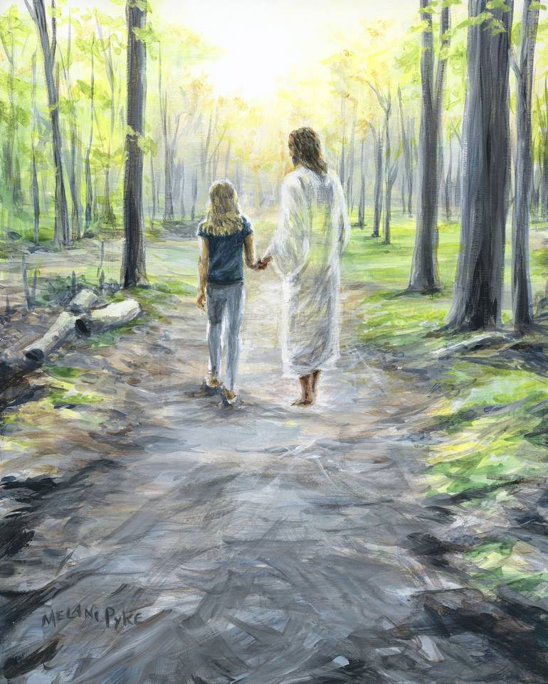 walking with jesus in heaven