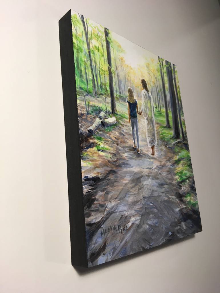 Original Realism Religion Painting by Melani Pyke