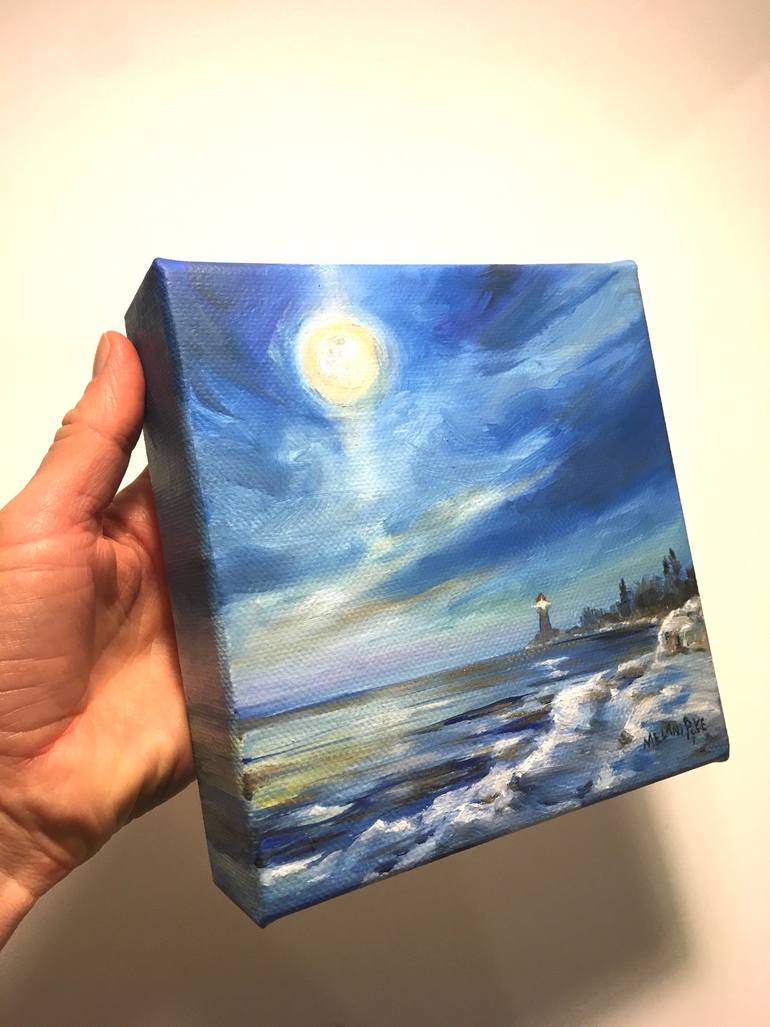 Original Realism Seascape Painting by Melani Pyke